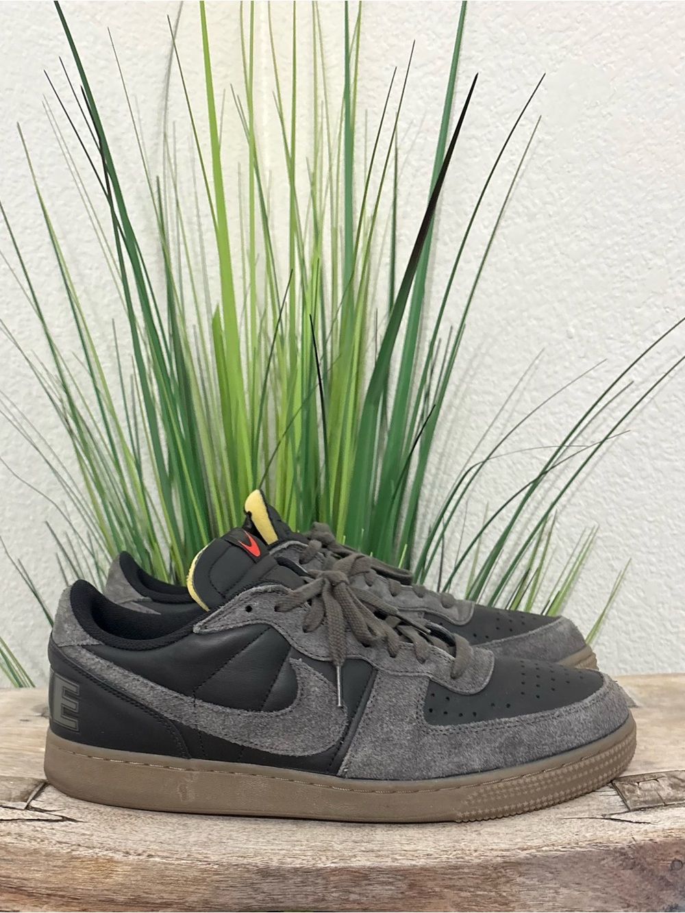 Nike Terminator Low Gray Black Sneakers